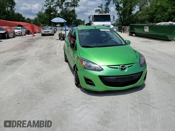 2012 Mazda 2 Sport with VIN JM1DE1KZ5C0141784, listed as a Copart auction lot 56498295 with 132,602 mi miles and Salvage Title. Bid and sale history available at DreamBid. Image 13.