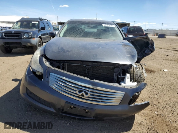 2007 Infiniti G35 Sedan G35x with VIN JNKBV61F37M806710, listed as a Copart auction lot 50420395 with 161,048 mi miles and Salvage Title. Bid and sale history available at carsss.com. Image 5.