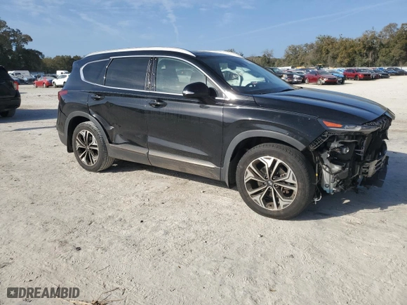 2019 Hyundai Santa Fe Limited with VIN 5NMS53AA2KH124888, listed as a Copart auction lot 47718135 with 98,030 mi miles and Salvage Title. Bid and sale history available at carsss.com. Image 4.