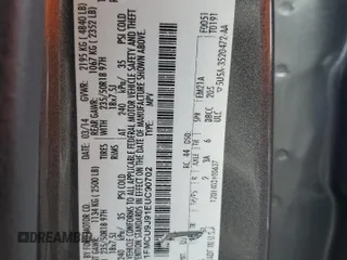 2014 Ford Escape Titanium with VIN 1FMCU9J91EUC90702, listed as a Copart auction lot 59116194 with 117,984 mi miles and Salvage Title. Bid and sale history available at DreamBid. Image 13.