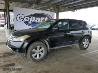 2007 Nissan Murano SL with VIN JN8AZ08T57W510509, listed as a Copart auction lot 53747415 with 100,201 mi miles and Clean Title. Bid and sale history available at carsss.com. Image 1.