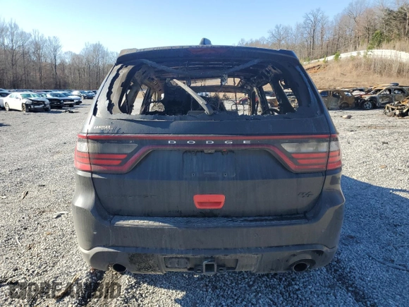 2018 Dodge Durango R/T with VIN 1C4SDHCT9JC114807, listed as a Copart auction lot 54884115 with Not provided miles and Salvage title. Bid and sale history available at DreamBid. Image 6.