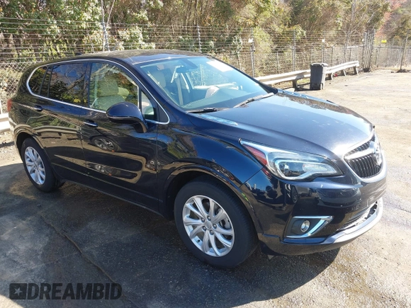2020 Buick Envision Preferred with VIN LRBFXBSA0LD047614, listed as a IAAI auction lot 41826481 with 22,973 mi miles and . Bid and sale history available at carsss.com. Image 1.