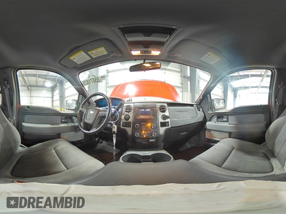 2013 Ford F-150 XL with VIN 1FTFW1ET6DKF10459, listed as a Copart auction lot 55071825 with 184,521 mi miles and Salvage title. Bid and sale history available at DreamBid. Image 15.