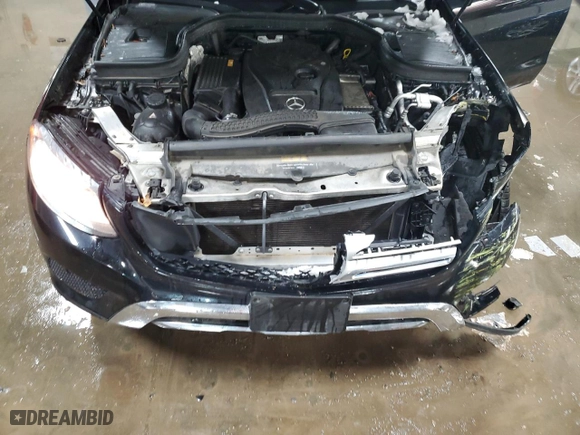 2017 Mercedes-Benz GLC with VIN WDC0G4KB0HF192976, listed as a Copart auction lot 49493005 with 107,499 mi miles and Salvage Title. Bid and sale history available at carsss.com. Image 11.