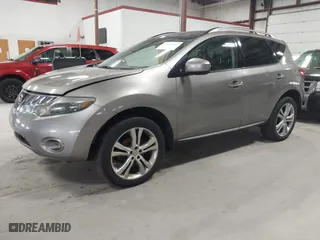 2009 Nissan Murano SL with VIN JN8AZ18W69W206222, listed as a IAAI auction lot 41984462 with 171,217 mi miles. Bid and sale history available at carsss.com. Image 2.