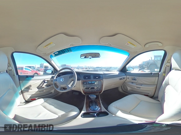 2000 Mercury Sable LS Premium with VIN 1MEFM55S5YG638820, listed as a Copart auction lot 47483035 with 84,238 mi miles and Salvage Title. Bid and sale history available at carsss.com. Image 12.