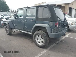 2008 Jeep Wrangler Unlimited X with VIN 1J4GB39138L518050, listed as a IAAI auction lot 41609541 with 226,752 mi miles and . Bid and sale history available at DreamBid. Image 3.