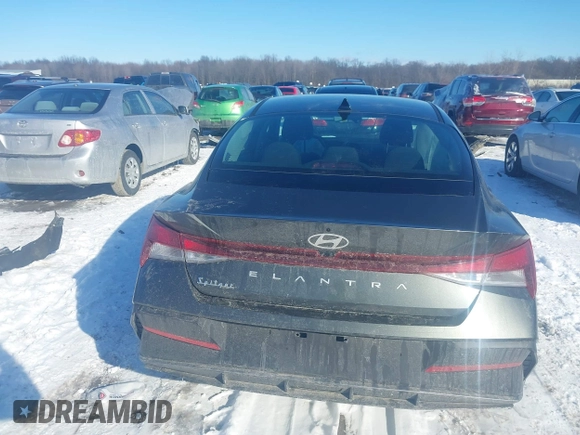 2024 Hyundai Elantra SEL with VIN KMHLM4DG0RU745218, listed as a IAAI auction lot 41634686 with 13,690 mi miles and . Bid and sale history available at DreamBid. Image 16.