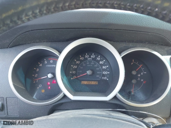 2007 Toyota 4Runner SR5 with VIN JTEBU14R778105329, listed as a IAAI auction lot 41661748 with 283,172 mi miles. Bid and sale history available at carsss.com. Image 7.