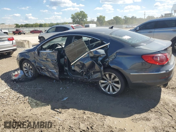 2012 Volkswagen CC Sport PZEV with VIN WVWNP7AN7CE533605, listed as a Copart auction lot 73204954 with 165,019 mi miles and Salvage Title. Bid and sale history available at carsss.com. Image 2.