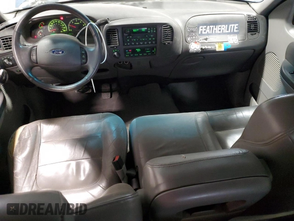 2002 Ford F-150 XLT with VIN 1FTRW08L12KE11970, listed as a Copart auction lot 45299665 with 173,802 mi miles and Salvage Title. Bid and sale history available at carsss.com. Image 8.