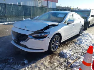 2021 Mazda 6 Sport with VIN JM1GL1UM8M1612598, listed as a IAAI auction lot 41277726 with 19,415 mi miles and . Bid and sale history available at carsss.com. Image 18.