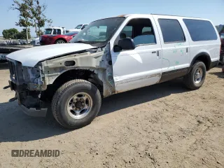 2000 Ford Excursion Limited с VIN 1FMNU42S6YED19493, выставлен на аукционе Copart как лот 60315735 с пробегом 180 337 миль миль и Списание • Salvage title. История ставок и продаж доступна на DreamBid. Изображение 1.