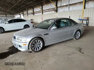 2003 BMW 3 Series M3 z VIN WBSBR93483PK02865, wystawiony jako Copart lot #58835245 z przebiegiem 55 211 mil mil oraz Czysty tytuł • Clean title. Historia ofert i sprzedaży dostępna na DreamBid. Obrazek 1.