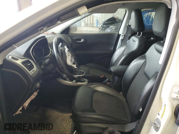 2021 Jeep Compass Altitude with VIN 3C4NJDBB4MT520798, listed as a Copart auction lot 58846915 with 51,819 mi miles and Non repairable. Bid and sale history available at DreamBid. Image 7.
