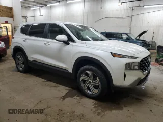 2022 Hyundai Santa Fe SE with VIN 5NMS1DAJ8NH411867, listed as a Copart auction lot 82847474 with 29,518 mi miles and Salvage Title. Bid and sale history available at DreamBid. Image 4.