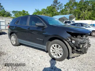 2020 Chevrolet Equinox LS z VIN 2GNAXSEV1L6202722, wystawiony jako Copart lot #52581785 z przebiegiem 62 940 mil mil oraz Szkoda całkowita • Salvage title. Historia ofert i sprzedaży dostępna na DreamBid. Obrazek 4.