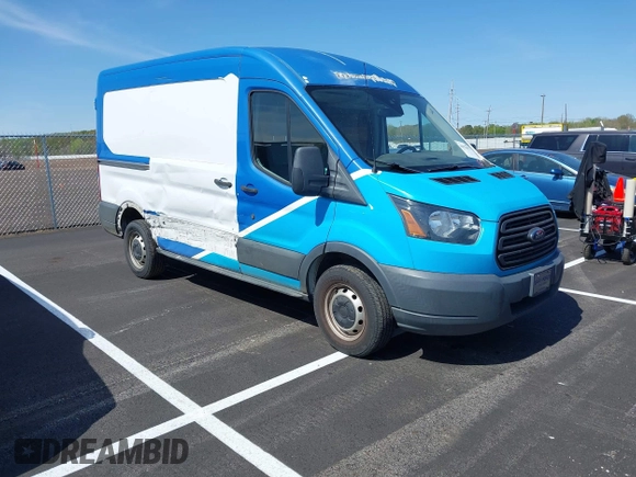 2018 Ford Transit with VIN 1FTYR1CM1JKA85403, listed as a IAAI auction lot 41922452 with 193,392 mi miles and . Bid and sale history available at DreamBid. Image 1.