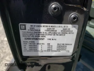 2003 Chevrolet Avalanche z VIN 3GNEK13T63G192527, wystawiony jako Copart lot #54837845 z przebiegiem 220 953 mil mil oraz Szkoda całkowita • Salvage title. Historia ofert i sprzedaży dostępna na DreamBid. Obrazek 12.