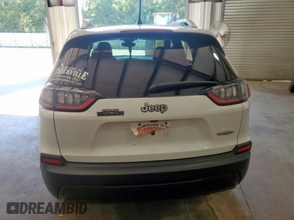 2021 Jeep Cherokee Latitude with VIN 1C4PJLCB4MD156082, listed as a Copart auction lot 62581155 with 90,879 mi miles and Salvage title. Bid and sale history available at DreamBid. Image 6.