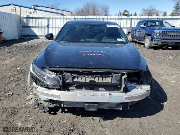2020 Honda Accord Sedan Sport with VIN 1HGCV1F31LA002975, listed as a Copart auction lot 48483365 with 119,100 mi miles and Salvage Title. Bid and sale history available at carsss.com. Image 5.