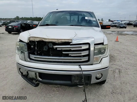 2013 Ford F-150 XL with VIN 1FTFW1ET8DKF52731, listed as a Copart auction lot 48424845 with 143,695 mi miles and Clean Title. Bid and sale history available at carsss.com. Image 11.