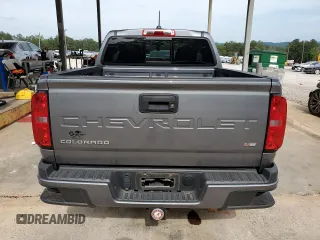 2022 Chevrolet Colorado 2WD LT z VIN 1GCGSCEN6N1103892, wystawiony jako Copart lot #57234055 z przebiegiem 66 185 mil mil oraz Szkoda całkowita • Salvage title. Historia ofert i sprzedaży dostępna na DreamBid. Obrazek 6.