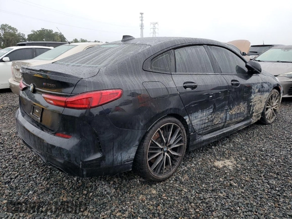 2022 BMW 2 Series M235i xDrive with VIN WBA13AL07N7K94540, listed as a Copart auction lot 74892904 with 0 mi miles and Non Repairable. Bid and sale history available at carsss.com. Image 3.