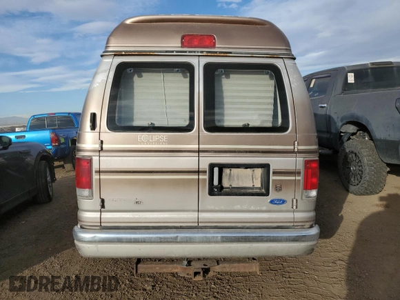 1995 Ford Econoline Cargo with VIN 1FDEE14H4SHB36046, listed as a Copart auction lot 88537635 with Not Provided miles and Non Repairable. Bid and sale history available at DreamBid. Image 6.