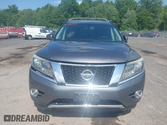 2015 Nissan Pathfinder SL with VIN 5N1AR2MM3FC601523, listed as a IAAI auction lot 42782702 with 166,956 mi miles and . Bid and sale history available at DreamBid. Image 12.