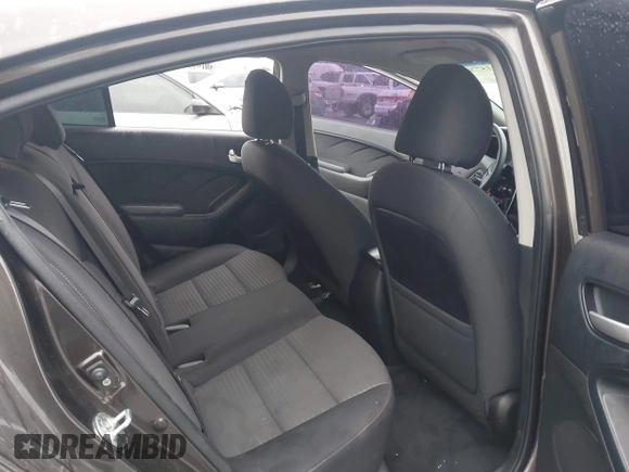 2017 Kia Forte LX with VIN 3KPFL4A76HE053776, listed as a IAAI auction lot 41577083 with 101,906 mi miles and . Bid and sale history available at carsss.com. Image 8.