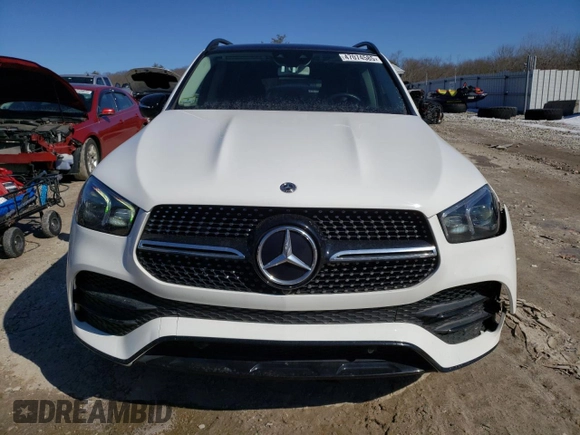 2020 Mercedes-Benz GLE 450 with VIN 4JGFB5KB1LA135630, listed as a Copart auction lot 47074585 with 89,036 mi miles and Salvage title. Bid and sale history available at DreamBid. Image 5.