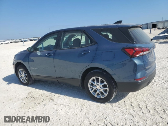 2024 Chevrolet Equinox LS with VIN 3GNAX5EG8RL294774, listed as a Copart auction lot 75315874 with 19,073 mi miles and Salvage Title. Bid and sale history available at carsss.com. Image 2.