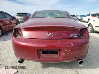 2008 Lexus SC 430 with VIN JTHFN45Y689017747, listed as a Copart auction lot 41584735 with 155,922 mi miles and Salvage title. Bid and sale history available at DreamBid. Image 6.