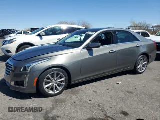 2017 Cadillac CTS Sedan Luxury RWD with VIN 1G6AR5SX8H0155623, listed as a Copart auction lot 50257855 with 75,877 mi miles and Salvage Title. Bid and sale history available at carsss.com. Image 1.