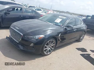 2021 Genesis G70 3.3T с VIN KMTG74LEXMU071473, выставлен на аукционе IAAI как лот 42061698 с пробегом 53 949 миль миль и . История ставок и продаж доступна на DreamBid. Изображение 2.