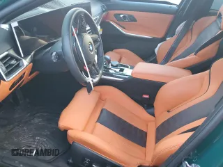 2024 BMW M3 Competition xDrive z VIN WBS43AY08RFT62048, wystawiony jako Copart lot #42980275 z przebiegiem Nie podano mil oraz Szkoda całkowita • Salvage title. Historia ofert i sprzedaży dostępna na DreamBid. Obrazek 7.