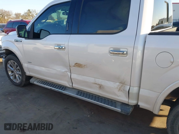 2017 Ford F-150 XL with VIN 1FTEW1CG2HKD52905, listed as a IAAI auction lot 41117697 with 163,373 mi miles. Bid and sale history available at carsss.com. Image 6.
