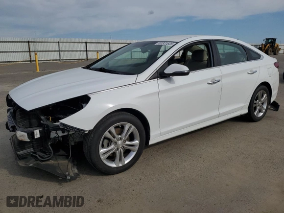 2018 Hyundai Sonata SEL with VIN 5NPE34AF6JH667456, listed as a Copart auction lot 52322835 with 95,047 mi miles and Salvage Title. Bid and sale history available at DreamBid. Image 1.