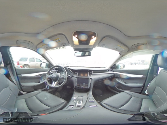 2020 Infiniti QX50 AUTOGRAPH with VIN 3PCAJ5M30LF110300, listed as a Copart auction lot 81242964 with 50,501 mi miles and Salvage Title. Bid and sale history available at carsss.com. Image 14.