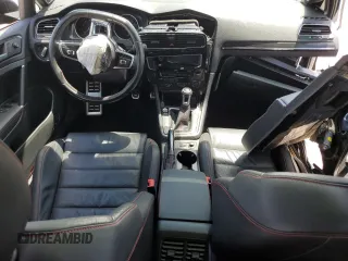 2017 Volkswagen Golf GTI Autobahn with VIN 3VW547AU2HM003069, listed as a Copart auction lot 57317524 with 91,456 mi miles and Salvage Title. Bid and sale history available at carsss.com. Image 8.