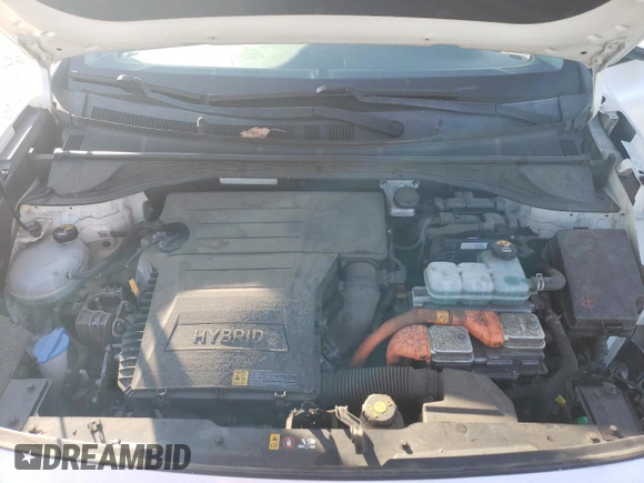 2018 Kia Niro LX with VIN KNDCB3LC6J5203171, listed as a Copart auction lot 49993795 with 57,575 mi miles and Salvage Title. Bid and sale history available at carsss.com. Image 12.