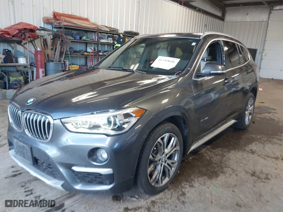 2016 BMW X1 xDrive28i with VIN WBXHT3C3XGP885359, listed as a IAAI auction lot 41743616 with 44,436 mi miles. Bid and sale history available at carsss.com. Image 18.