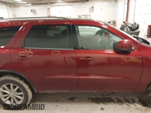 2017 Dodge Durango SXT with VIN 1C4RDJAG1HC860089, listed as a IAAI auction lot 41602502 with 122,130 mi miles and . Bid and sale history available at DreamBid. Image 13.