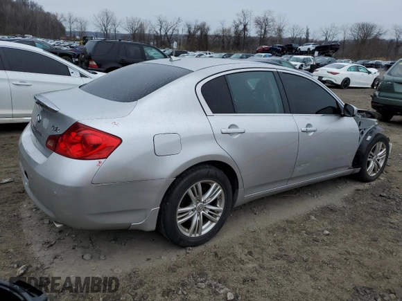 2013 Infiniti G37 x z VIN JN1CV6AR5DM350353, wystawiony jako Copart lot #49036004 z przebiegiem 99 508 mil mil oraz Nie do naprawy • Non repairable. Historia ofert i sprzedaży dostępna na DreamBid. Obrazek 3.