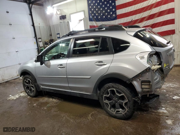 2014 Subaru XV Crosstrek Premium with VIN JF2GPAVC6E8235242, listed as a Copart auction lot 45387705 with 186,584 mi miles and Salvage Title. Bid and sale history available at carsss.com. Image 2.