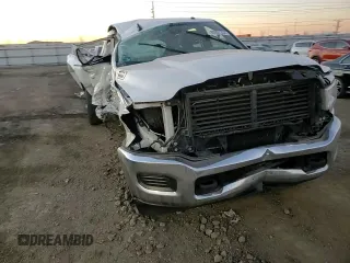 2022 Ram 2500 Tradesman with VIN 3C6UR5CJ2NG125553, listed as a Copart auction lot 80097334 with 0 mi miles and Salvage Title. Bid and sale history available at carsss.com. Image 10.