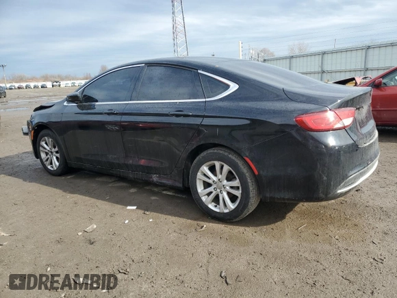 2015 Chrysler 200 Limited with VIN 1C3CCCAB7FN697835, listed as a Copart auction lot 46066835 with 141,085 mi miles and Non repairable. Bid and sale history available at DreamBid. Image 2.