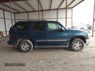 2005 Chevrolet Tahoe LS with VIN 1GNEC13V85R161605, listed as a IAAI auction lot 41631228 with 265,125 mi miles and . Bid and sale history available at DreamBid. Image 13.